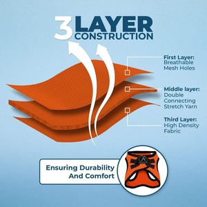 All Weather Mesh Step in Vest Arnés para perros y gatos pequeños y medianos por Best Pet Supplies Arnés - Product Image 3