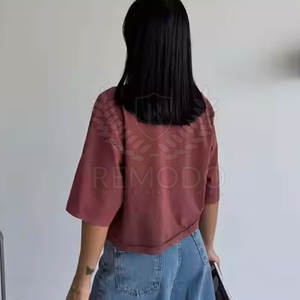 Camiseta con diamantes de imitación para mujer, camiseta de alta calidad para fiesta o Club, camiseta con diamantes de imitación para mujer - Product Image 1