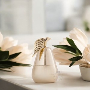 Pièce de décoration moderne en forme de poire, finition lisse, design artistique, élégante, pour table, durable, élégante, pour la décoration de la maison - Product Image 6