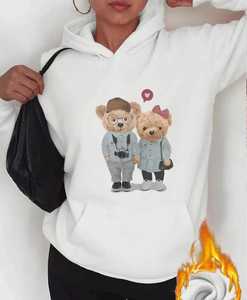 Stylish and Cozy Men's Winter Hoodie 100% Cotton Digital Printing for Winter Wear - Product Image 5