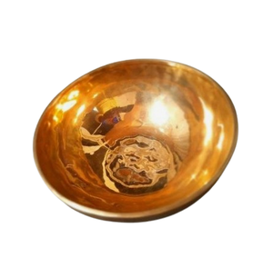 Tazón para servir comida pulido cobre diseño grabado tazón de comida de cobre metal tamaño mediano a bajo precio - Product Image 6