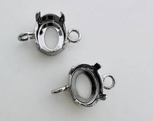 Connecteur carré en argent sterling 925, pendentif, fabrication artisanale, taille 10 mm, composants de bijoux en argent, accessoires pour collier DIY - Product Image 3