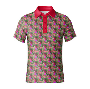 Camiseta de Golf Antiarrugas de Tela Jersey Sólida de Alto Rendimiento con Absorción de Humedad y Logotipo Personalizado, Fabricante OEM de Vietnam - Product Image 2