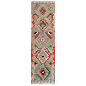 Tapis Imaco Maimana Afghanistan Kilim Runner 286 x 85 cm - Product Image 1