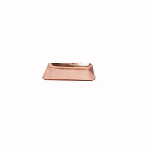 Home Hotel Restaurant Catering Usage <b>Top</b> Quality Handmade Decorative Tray Rounded Shape <b>Shiny</b> Finishing Food Server Tray - Product Image 2