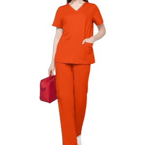 Fournisseur en gros OEM – Ensemble de blouses médicales unisexe, uniforme de travail personnalisé pour infirmières, tenue d'hôpital pour hommes et femmes - Product Image 1