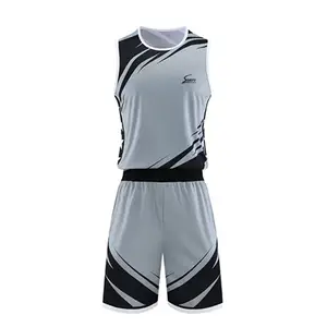 Uniforme da basket ad asciugatura rapida uniforme sportiva da basket dal Design unico uniforme da basket