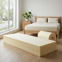 Matelas sur mesure pour chambre d'hôtel, fabriqué en usine, compressé, ergonomique, en mousse à mémoire de forme, orthopédique, zéro pression, pour un sommeil réparateur