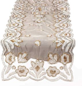 Personalized Design Home Restaurant <b>Beaded</b> Dining Table Decoration Fringed <b>Beaded</b> Christmas Table Runner Home Decor Table - Product Image 5