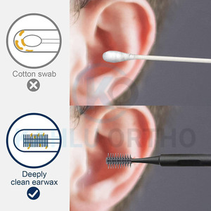 Meilleur matériau de haute qualité en acier inoxydable outils de sélection d'oreille nettoyage d'oreille ensemble de retrait de cire d'oreille par KAHLU ORTHOPEDIC - Product Image 6