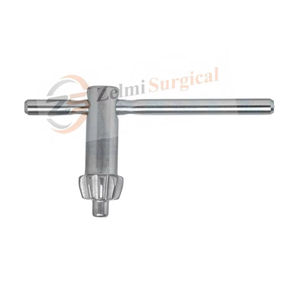 Meilleure qualité Zelmi chirurgical orthopédique Steinmann Pin allemand en acier inoxydable mandrin clé manuel Source d'alimentation certifié ISO13485 - Product Image 1