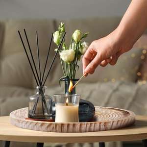 Plateau de service en bois indien fait à la main gravé pour le thé, le café, les collations, style moderne personnalisé, passe au lave-vaisselle et au micro-ondes, mariage - Product Image 6