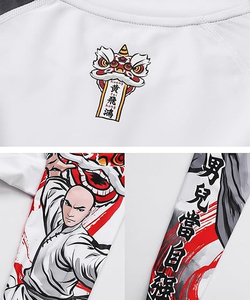 Chemise de compression à manches longues pour homme pour la course à pied, la salle de sport, l'entraînement, les activités de remise en forme et de fitness avec logo personnalisé - Product Image 6