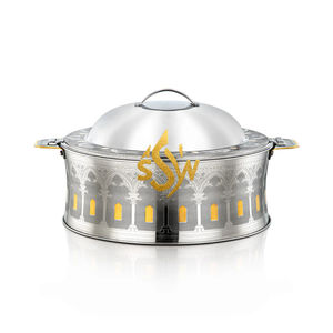 Luxury Finish Casserole Pot Eco-Friendly Modern Design Food Warmer Pot Food <b>Server</b> Stand Party <b>Buffet</b> Wedding Hotel Usage - Product Image 5