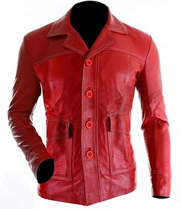 Women's Genuine Faux Leather Quilted <b>Smart</b> <b>Blazer</b> Jacket Logo Zipper Closure Warm Western Sport Breathable Autumn Unisex - Product Image 1