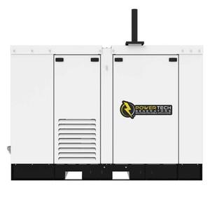 Generador Diésel Blanco Silencioso de 20kVA Trifásico 400V, Unidad de Energía Portátil 50/60Hz con Arranque Automático para Aplicaciones Móviles - Product Image 1