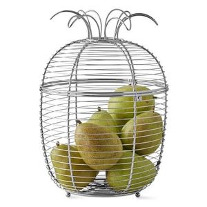 ตะกร้าผลไม้ลวดเหล็กงานทำมือคุณภาพสูงสไตล์นอร์ดิกพร้อมส่งดีไซน์ดอกไม้แบบตั้งฟรี - Product Image 4