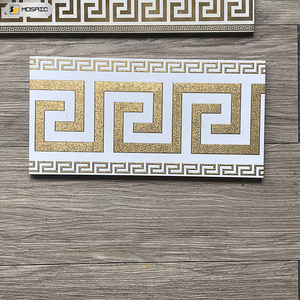 Azulejos de borde decorativo interior de pared mate dorado de lujo Springletile, materiales de construcción Foshan, <span class=keywords><strong>azulejo</strong></span> de esquina de cerámica para sala de estar - Product Image 6