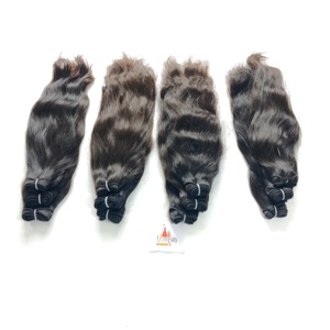 Extensiones de cabello humano al por mayor tejido profundo suelto alineado cutícula sin procesar 100% indio - Product Image 3