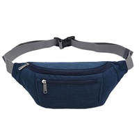 Faites votre propre femmes hommes femme mode néon enfants Logo personnalisé vente en gros sac banane personnalisé noir rouge blanc Polyester vente élégante