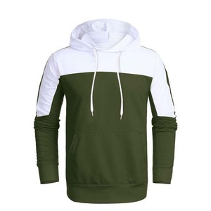 Contraste Color OEM Diseño personalizado Ropa deportiva Activewear Chándales Algodón Fleece Nueva llegada Sudadera con capucha de invierno y pantalones Conjuntos de hombres - Product Image 3