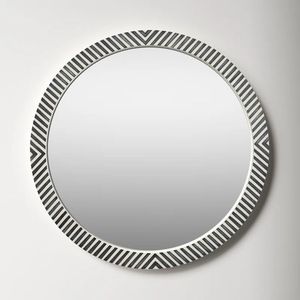 Marco de Espejo de Pared Art Deco Moderno Hecho a Mano con Incrustaciones de Hueso, Diseños y Colores Personalizados, Ecológico, Ligero, Decoración del Hogar para Diwali, Apex - Product Image 2