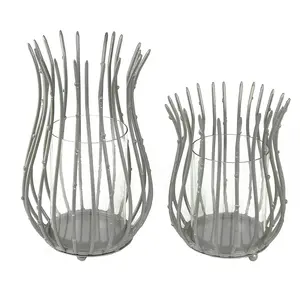 Support de bougie votive en métal de nouveau style pour la décoration de la maison et du bureau personnalisée - Product Image 1