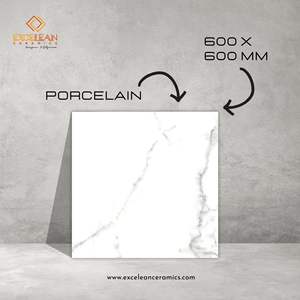 Carreaux de mur en céramique de conception moderne de l'usine directe Carreaux de sol émaillés très brillants Salles de bains de luxe Cuisines Foshan - Product Image 3