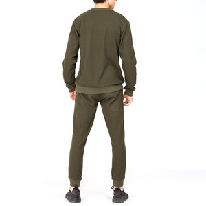 Conjunto Deportivo Personalizado para Hombre, Sudadera con Capucha Bordada, Traje Deportivo Sólido para Entrenamiento, Moda Invernal - Product Image 2