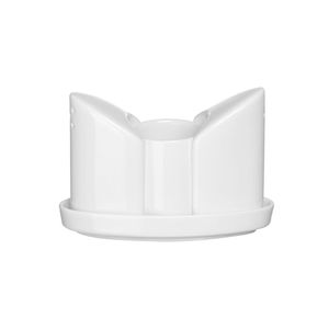 Juego de salero y pimentero HENDI de 125x54x(H)90mm con práctico soporte para palillos - Product Image 1