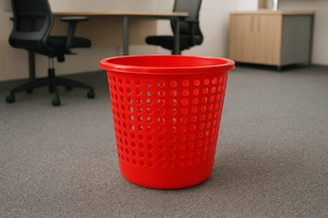 ถังขยะพลาสติกที่มีการออกแบบตะแกรงลวดไม่มีฝาปิดสำหรับใช้ในบ้านและสำนักงาน - Product Image 5