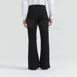 Pantalons évasés personnalisés pour hommes en gros Street Wear Pantalons évasés pour hommes Vente en ligne de pantalons évasés pour hommes - Product Image 3