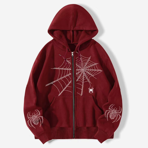 Sudaderas con logotipo y diseño personalizados para hombre, sudaderas con capucha transpirables básicas personalizadas con diamantes de imitación para hombre, a la venta, hechas en Pakistán - Product Image 3