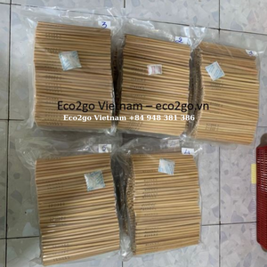 Eco-friendly <b>Reusable</b> Bamboo Drinking <b>Straw</b> Set Customized Logo From Eco2go Vietnam/ Antibacterial Bamboo Drinking <b>Straw</b> - Product Image 3