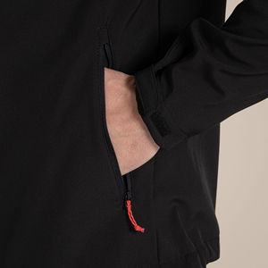 Veste Softshell personnalisée pour hommes, col montant, imperméable, décontractée, conception simple pour l'hiver, vente en gros de vêtements bon marché, logo à l'avant - Product Image 6