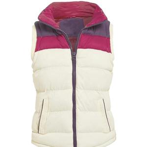 โลโก้ที่กําหนดเองแขนกุดลงเสื้อกั๊กลงเสื้อกั๊กปักเป้าโพลีเอสเตอร์น้ําหนักเบาเป็นพิเศษไนลอนลงเสื้อกั๊กเบาะฟอง - Product Image 1