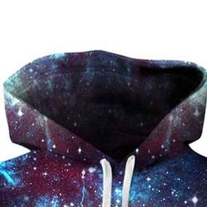 เสื้อฮู้ดของผู้ชายผ้าฝ้าย100% พิมพ์ซับลิเมชันระบายได้ดีน้ำหนักเบางาน OEM - Product Image 6