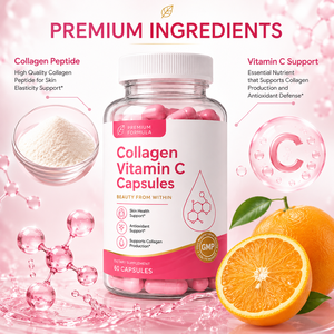 <strong>Collagen</strong> <strong>Supplement</strong> Vitamin C <strong>Biotin</strong> for Adults Teenagers Antioxidants Support Skin Nails Health Improved Bone Density <strong>Collagen</strong> - Product Image 3