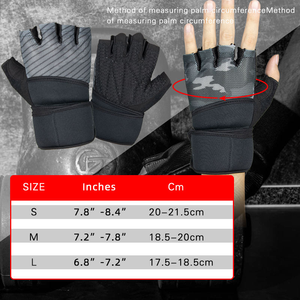 Guantes de Gimnasio Resistentes para Levantamiento de Pesas para Hombres y Mujeres, Antideslizantes, Transpirables, para Entrenamiento Físico - Product Image 2