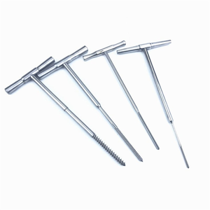 เครื่องมือสัตวแพทย์สแตนเลสสตีลราคาโรงงาน ด้ามจับรูปตัว T ใช้แรงมือ สำหรับศัลยกรรมกระดูก โดย Surgiright - Product Image 5