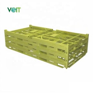 Stillages DE TRANSPORTE DE ACERO apilable doble equipo de manipulación de materiales personalizado - Product Image 2