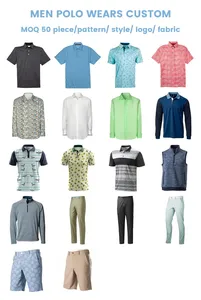 Impression personnalisée coton lourd col montant T-Shirts épaule tombante en vrac pour Polo solide motif toile tissu T-Shirt personnalisable - Product Image 6