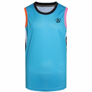 Nuevo diseño personalizado de alta calidad de poliéster de malla de sublimación cosido de impresión uniforme de baloncesto camiseta de baloncesto - Product Image 5