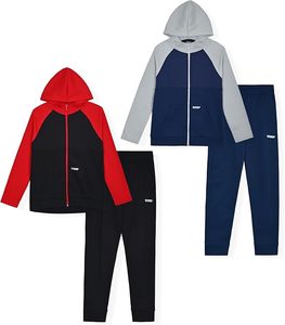 Chándal de manga larga para niños hecho en Pakistán, chándal de diseño personalizado con logotipo, chándal de Bajo MOQ Distress - Product Image 1