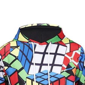 Sudadera con capucha impresa sublimación de buena calidad al por mayor - Product Image 6