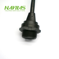 Cable de Extensión USB 3.0 Hembra para Montaje en Panel, Impermeable, con Aislamiento de PVC para Uso Automotriz y en Exteriores