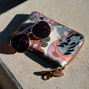 กระเป๋าหนัง PU สะพายข้างใบเล็ก, กระเป๋าหนังแท้คุณภาพสูงสะพายข้างขนาดเล็กกระเป๋าหนังขนาดเล็กสำหรับใส่ด้านนอกพิมพ์ลาย - Product Image 3