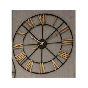Artistic Style Simple Roman <b>Wall</b> <b>Clock</b> Round Shape for Living Room Office Restaurant Home <b>Decorative</b> <b>Wall</b> <b>Clock</b> - Product Image 4