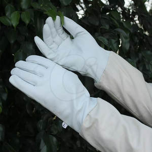 Guantes de apicultura de material duradero Guantes de apicultura de cuero de alta calidad En stock Guantes de Apicultura - Product Image 3