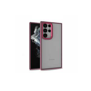 Coque de téléphone en silicone antichoc fine et élégante pour Samsung Galaxy S22 Ultra, motif Flora rouge, design PC liquide mignon - Product Image 1